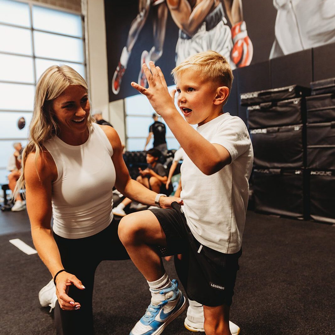 Our students training under a student athlete program.